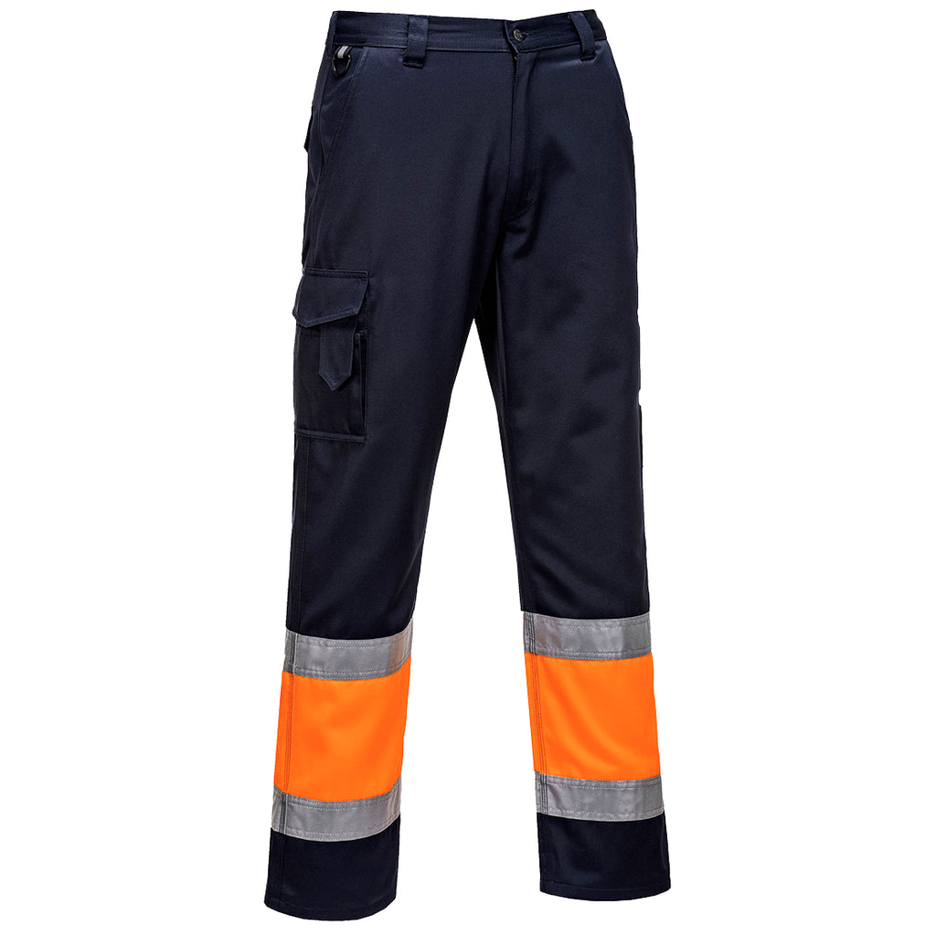 Portwest L049 Hi-Vis Lightweight Contrast Class 1 Service Trousers