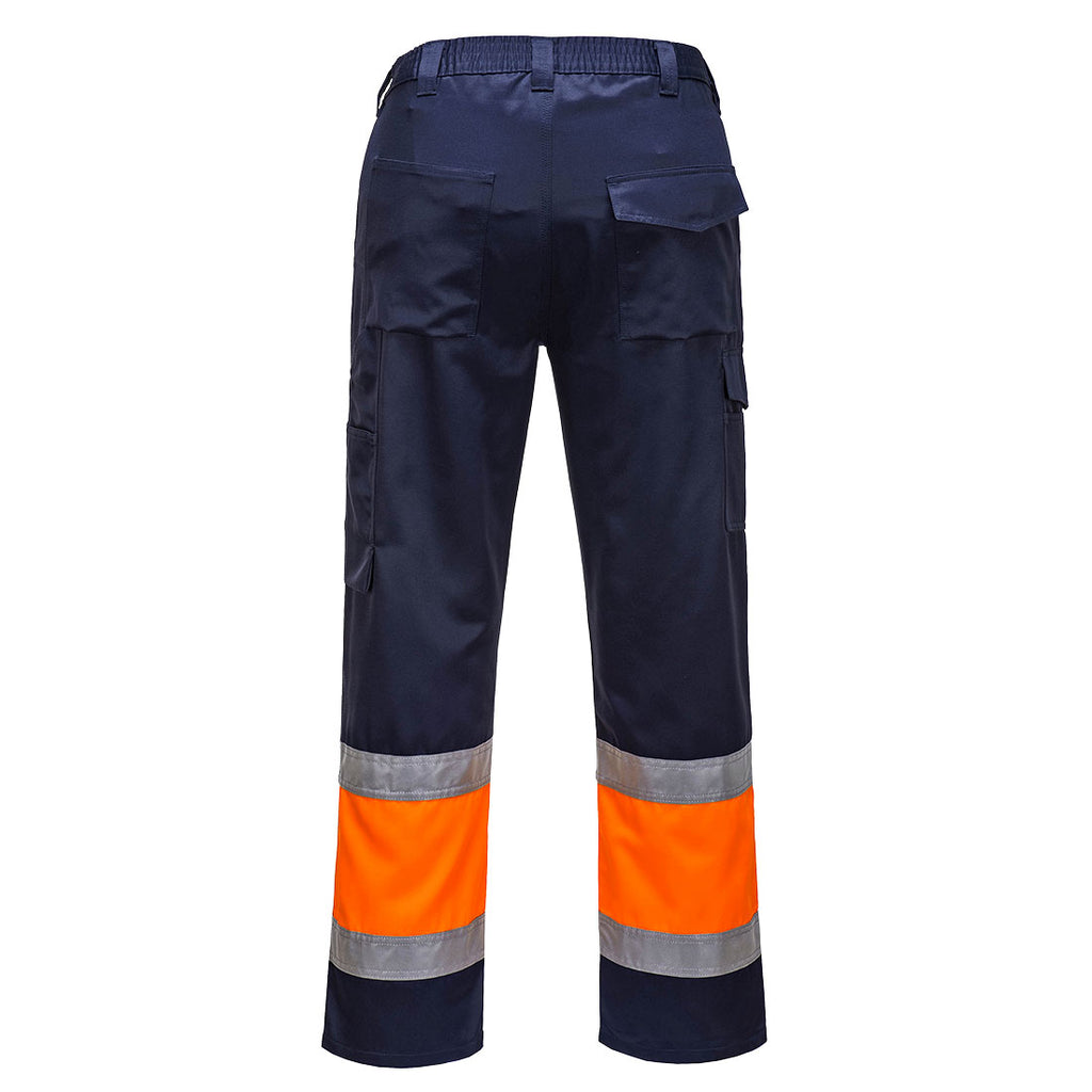 Portwest L049 Hi-Vis Lightweight Contrast Class 1 Service Trousers