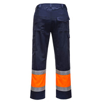 Portwest L049 Hi-Vis Lightweight Contrast Class 1 Service Trousers
