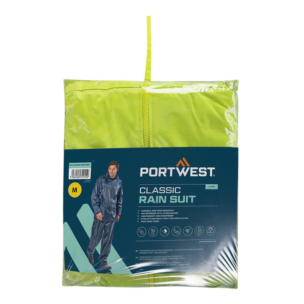 Portwest L440 Essentials Rainsuit (2 Piece Suit)