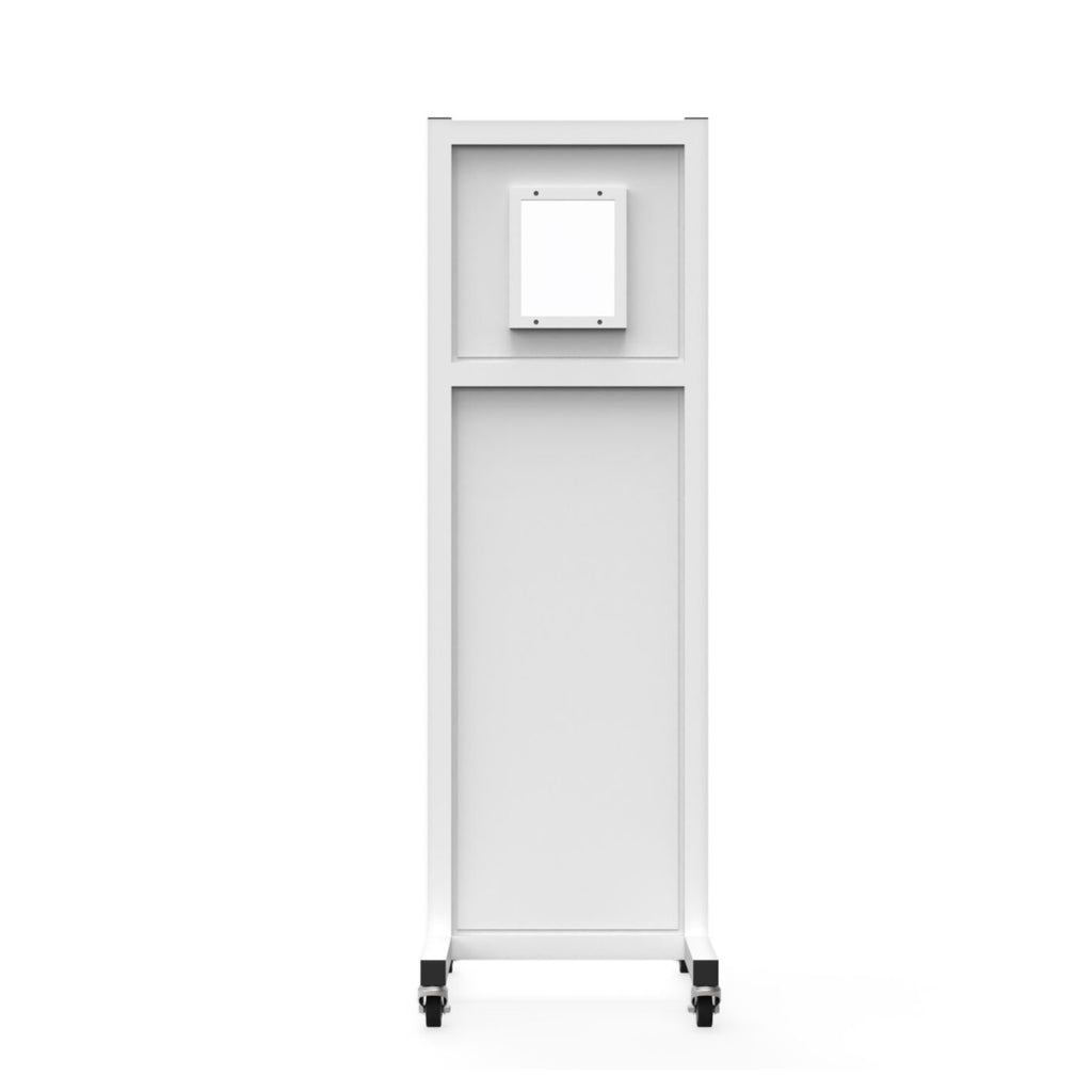 Phillips Safety Mobile Leaded Barrier | 2.0mm PbEq Protection with 12" x 10" Viewing Window
