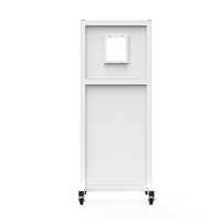 Phillips Safety Mobile Leaded Barrier | 2.0mm PbEq Protection with 12" x 10" Viewing Window