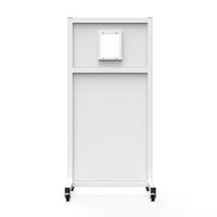Phillips Safety Mobile Leaded Barrier | 2.0mm PbEq Protection with 12" x 10" Viewing Window