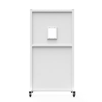 Phillips Safety Mobile Leaded Barrier | 2.0mm PbEq Protection with 12" x 10" Viewing Window