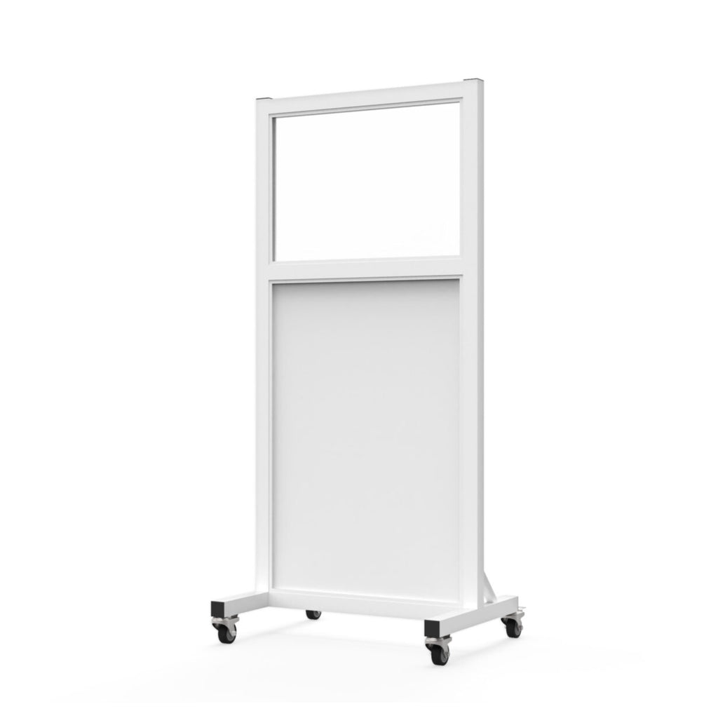 Phillips Safety LB-2430 Mobile Leaded Barrier with 24" x 30" Viewing Window