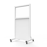 Phillips Safety Mobile Leaded Barrier with 36" x 24" Viewing Window for Full-Body Radiation Protection
