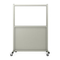 Phillips Safety "Shorty" Mobile Leaded Barrier | 2.0mm PbEq Compact Radiation Shielding
