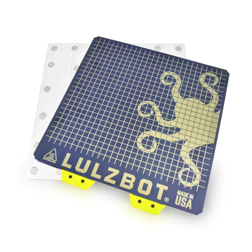 LulzBot TAZ Pro/Workhorse Magnetic Flex Bed v2 | Precision Industrial Print Surface Upgrade