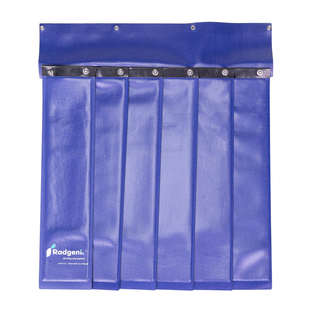 Phillips Safety Quick-Mount Pleated Table Shield for Rapid-Deploy Scatter Radiation Protection