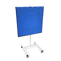 Phillips Safety Max Mobile Lead Shield with H-Base | 0.5mm PbEq Height-Adjustable Radiation Protection