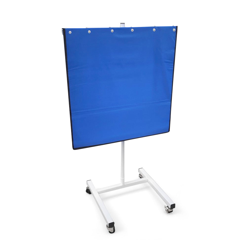Phillips Safety Max Mobile Lead Shield with H-Base | 0.5mm PbEq Height-Adjustable Radiation Protection