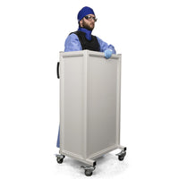 Phillips Safety Standing Mobile Lead Shield for Full-Body Clinical Radiation Protection