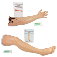 Life/form Suture and Stapling Practice Arm & Leg Set