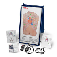 Heartsmart Life/form® Anterior Auscultation Practice Board with Case and SmartScope