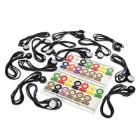 Heartsmart Life/form® Replacement Leads for the Life/form 15-Lead ECG Placement Trainer