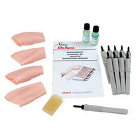 Heartsmart Life/form® Intraosseous Leg Replacement Skin and Bone Kit (Pack of 4)