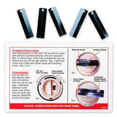 Life/form Replacement Bellow Clicker