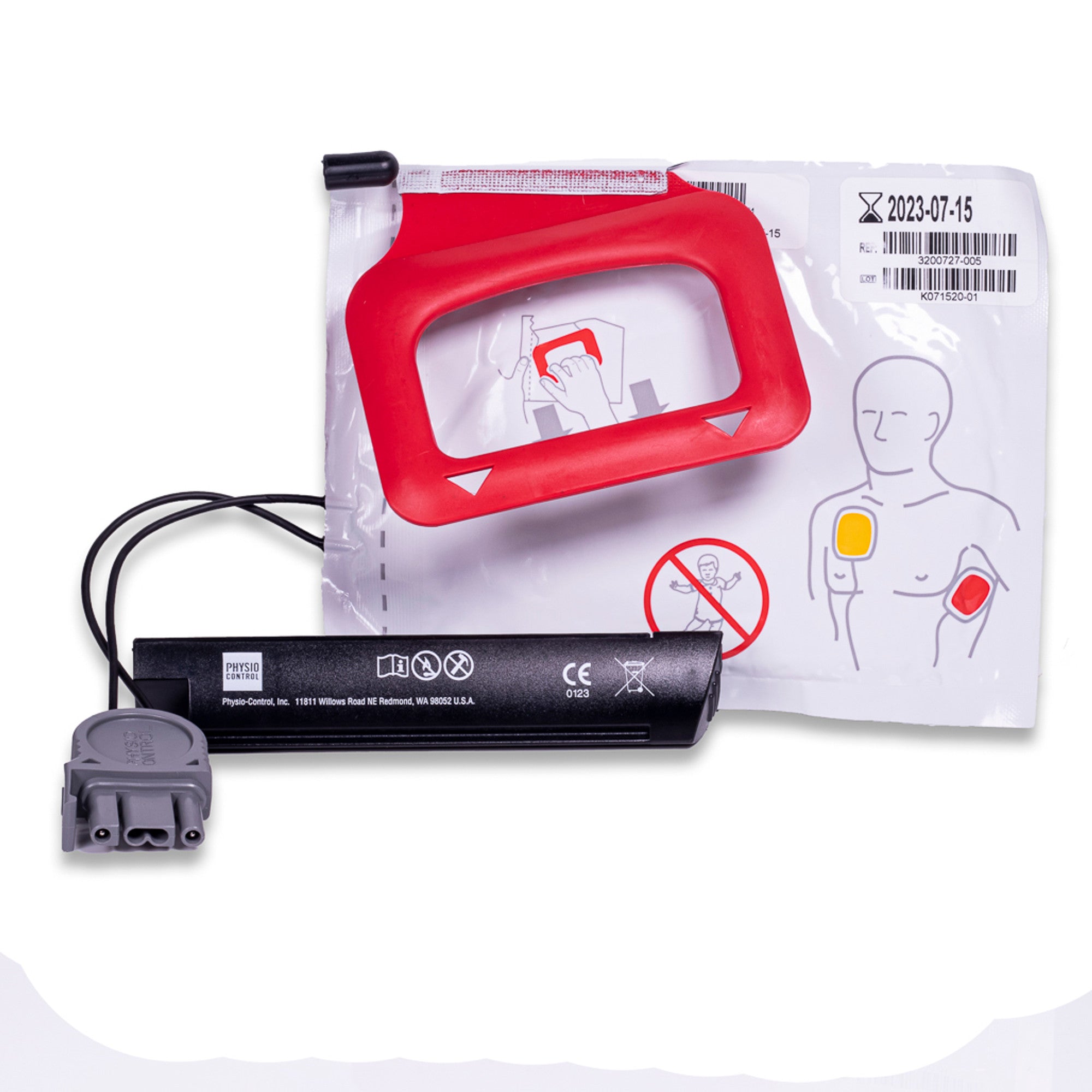 Heartsmart LIFEPAK CR Plus Replacement Kit for Charge-Pak