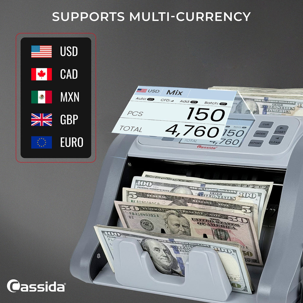 Cassida CRS-7200 Mixed Bill Counter