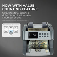 Cassida CRS-6200 Top Loading Bill Counter