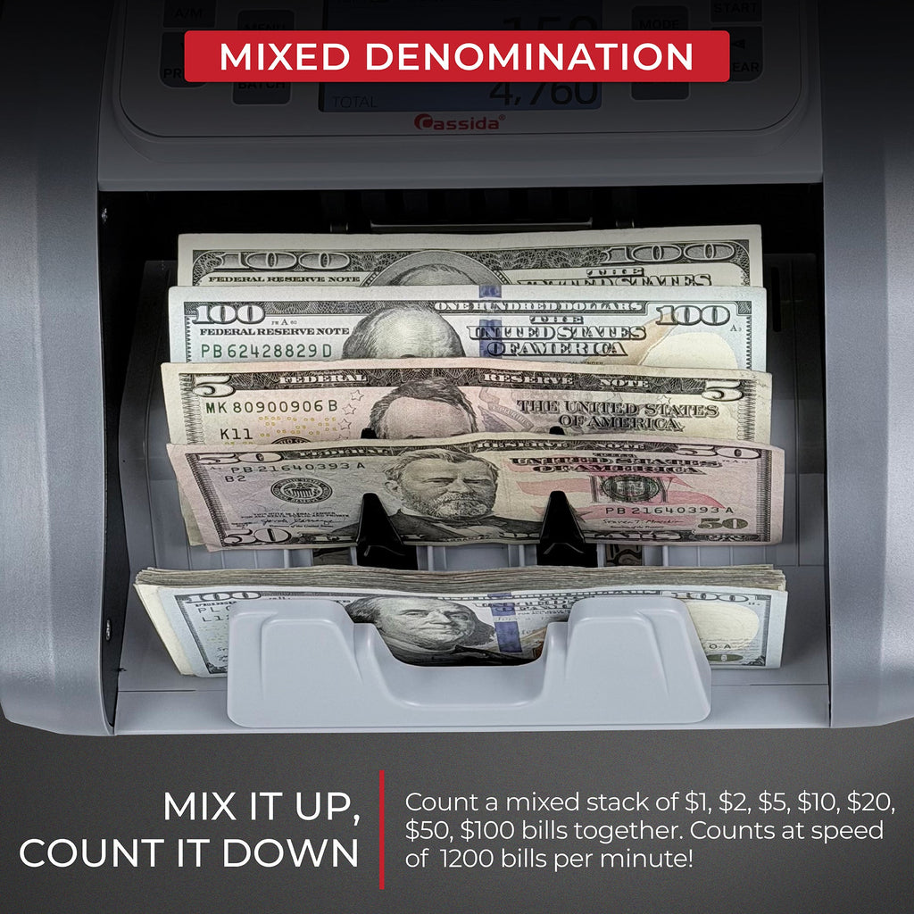 Cassida CRS-7200 Mixed Bill Counter
