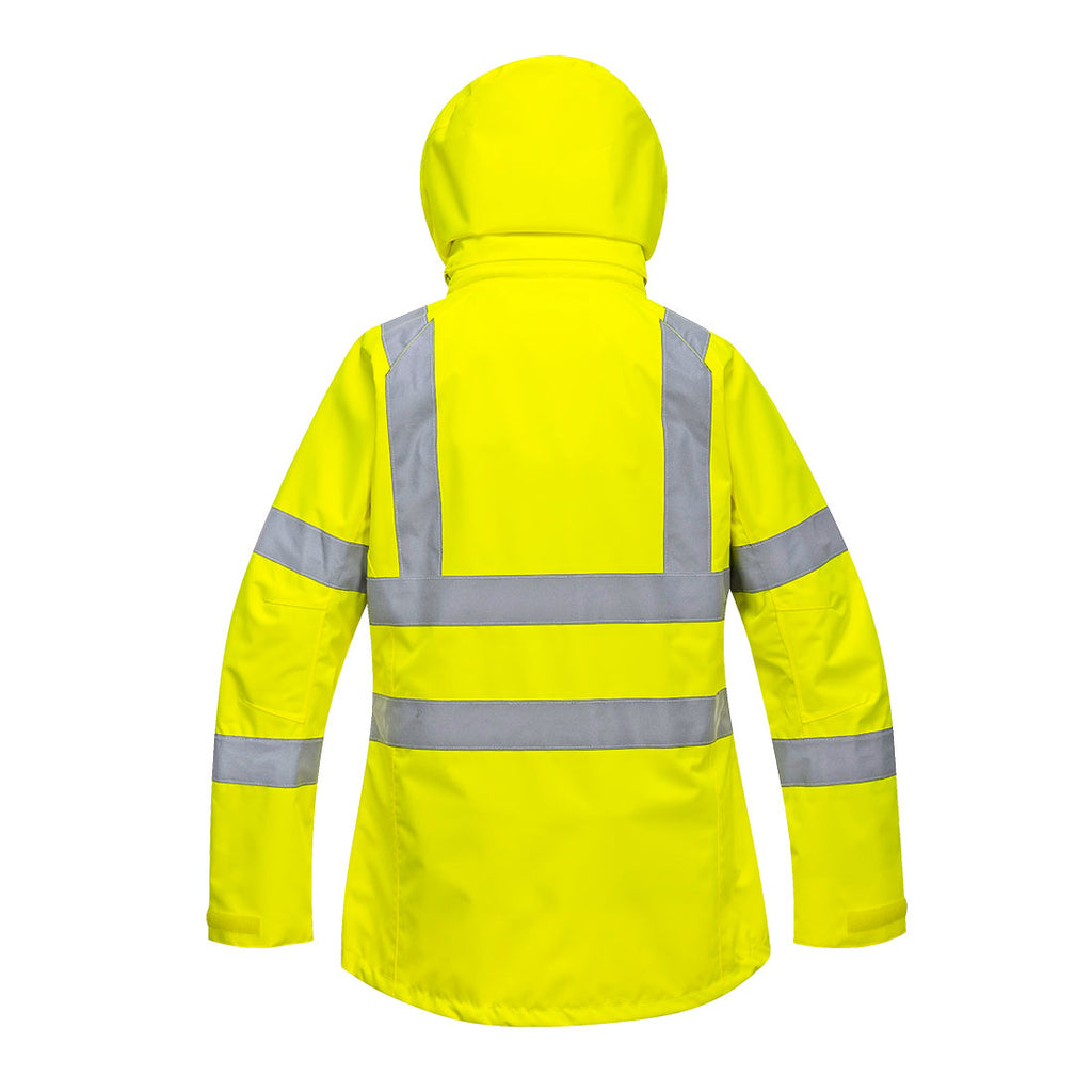 Portwest LW70 Hi-Vis Women's Breathable Rain Jacket