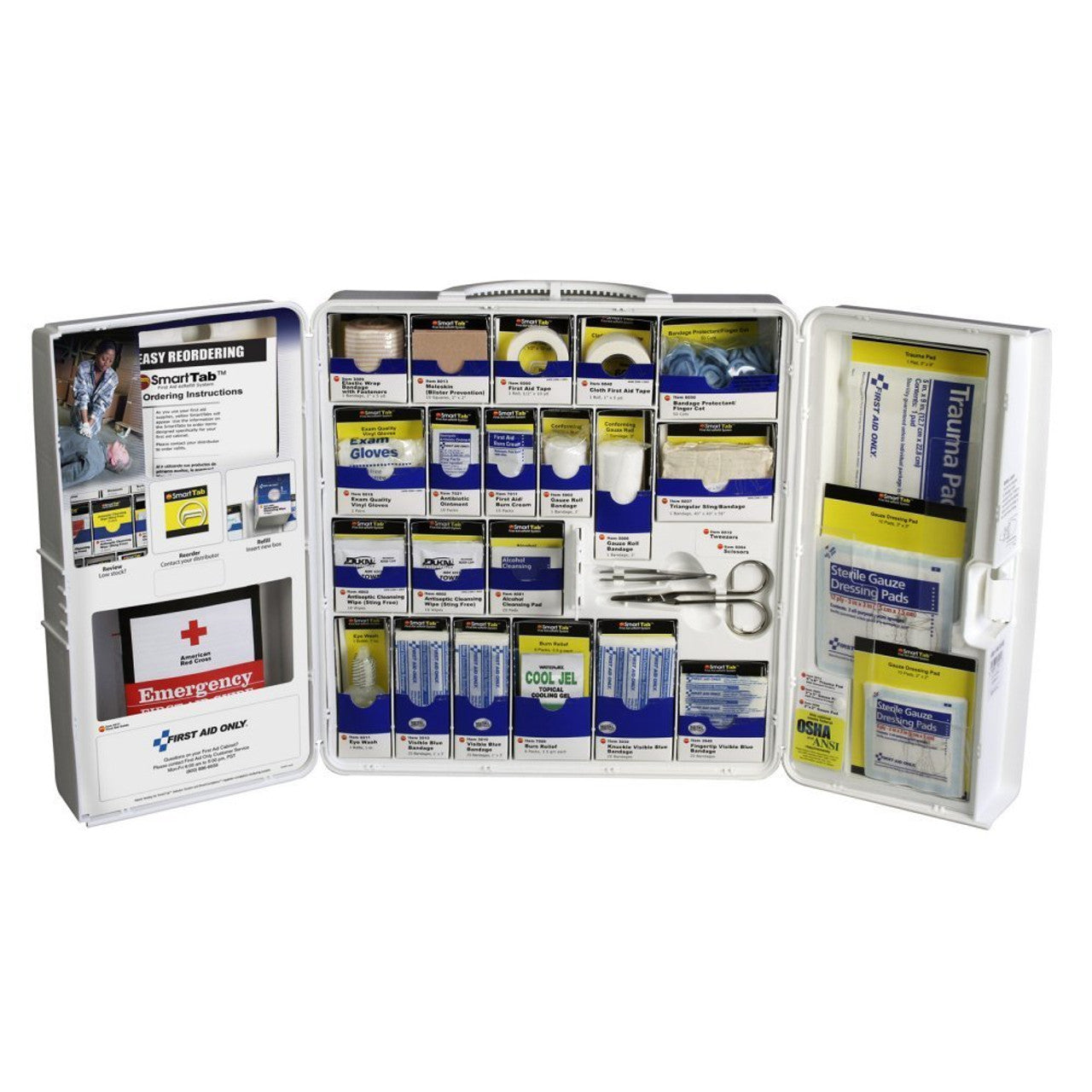 First Aid Only Large Plastic SmartCompliance Food Service Cabinet