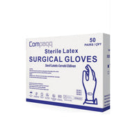 SUBMED Sterile Latex Surgical Gloves