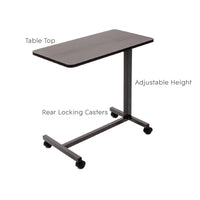 Rhythm Healthcare Deluxe Overbed Table