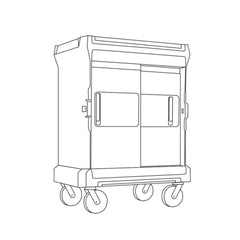 Cortech Chuckwagon Jr. Delivery Cart, 1000 lb. Capacity