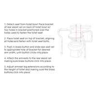 Rhythm Healthcare Toilet Safety Frame