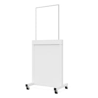 Phillips Safety Collapsible Mobile Leaded Barrier | 2.0mm Pb Eq Protection with 24" x 28" Viewing Window