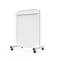 Phillips Safety Collapsible Mobile Leaded Barrier | 2.0mm Pb Eq Protection with 24" x 28" Viewing Window