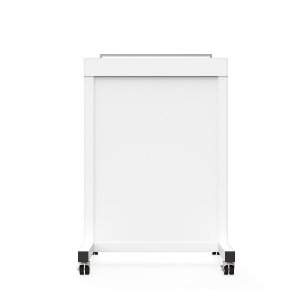 Phillips Safety Collapsible Mobile Leaded Barrier | 2.0mm Pb Eq Protection with 24" x 28" Viewing Window