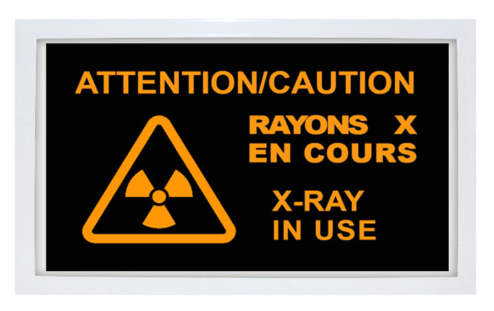 Phillips Safety SIGN-LED-112 Attention/Caution: X-Ray In Use (French-English) LED Sign