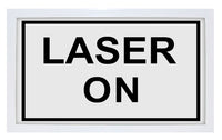 Phillips Safety SIGN-LED/BAT-109 Laser On – LED Sign