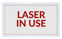 Phillips Safety SIGN-LED-LASER Laser In Use LED Laser Warning Sign