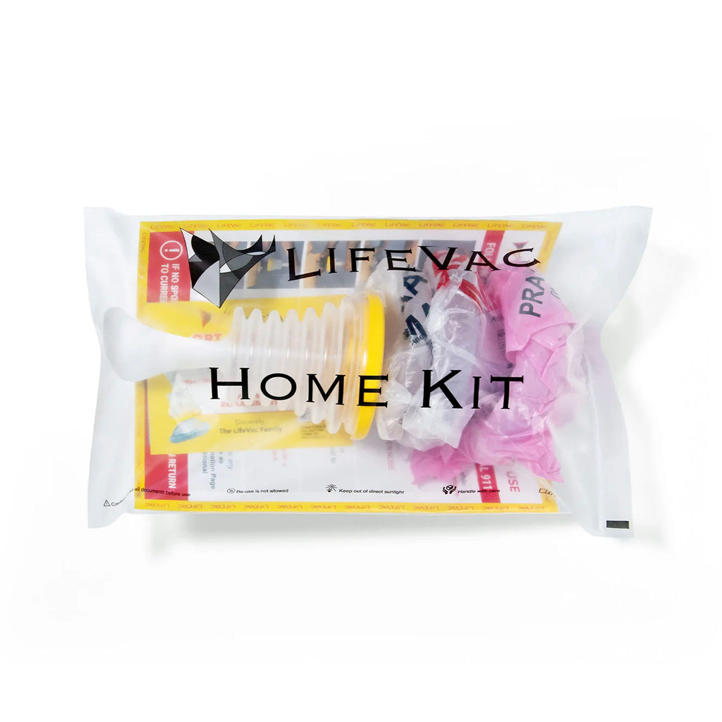 LifeVac Home Anti-Choke Kit | Non-Invasive Airway Clearance Device with Adult & Pediatric Masks