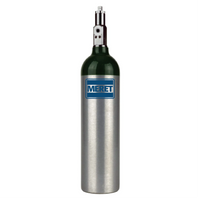MERET M6 Oxygen Cylinder with Post Valve