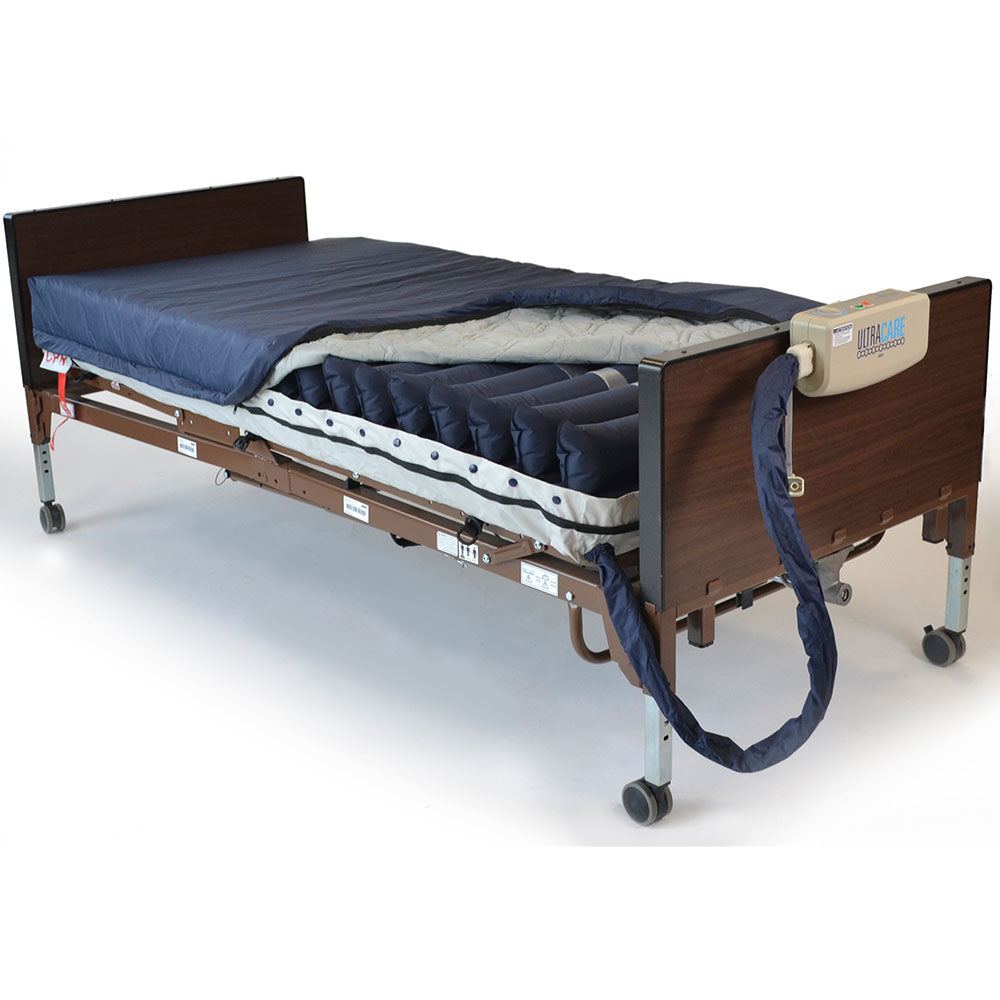 Compass Health Meridian Ultra-Care 5800 Alternating Pressure Mattress System - 8" Depth with 8 LPM Pump