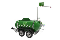 Justrite MHW2000-1 528 Gallon, Portable Hughes Self-Contained Safety Shower, Mobile, Immersion Heated, 100V GP Spill Control