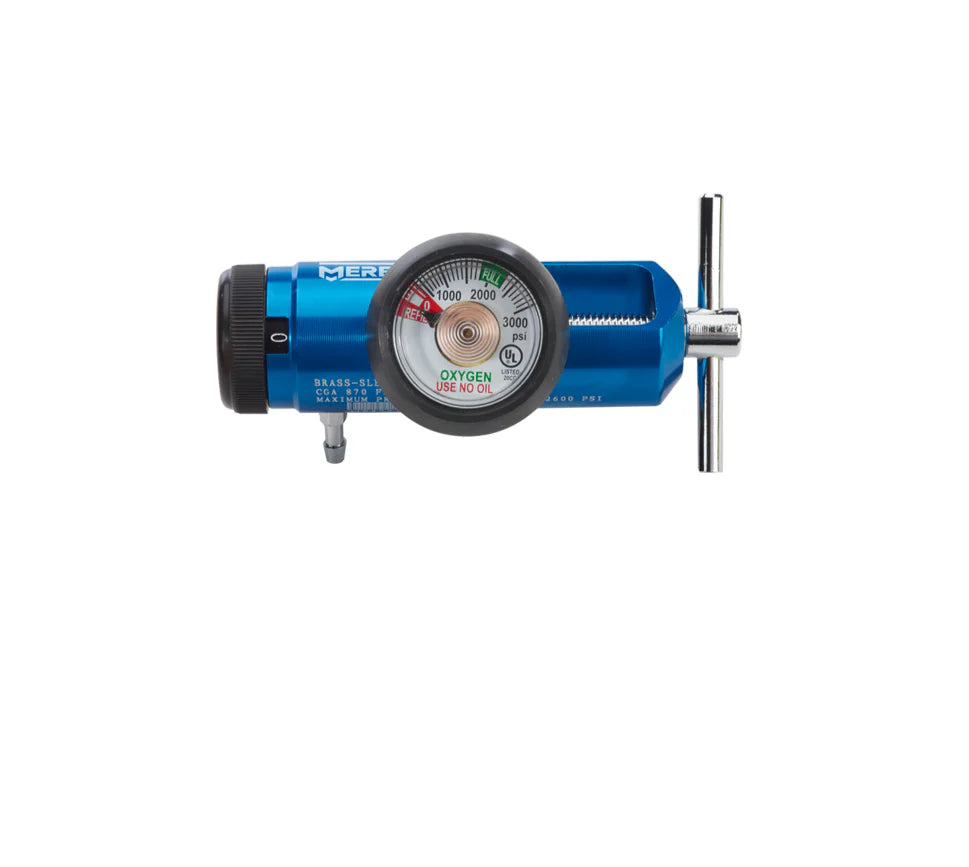 MERET Mini O2 Regulator 0-15 Lpm