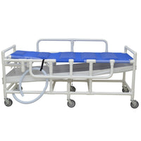 MJM Shower Gurney with 5-Position Headrest, 450 lb Capacity
