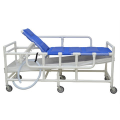 MJM Shower Gurney with 5-Position Headrest, 450 lb Capacity