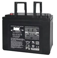 MK Battery M75-12 SLD M 12V 75Ah Sealed AGM Battery Pair