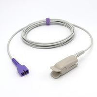 Proactive Medical Masimo 8-Pin Finger Clip Sensor Probe | Reusable Diagnostic SpO2 Pulse Oximetry Transducer