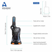 Aquapac Mini VHF Classic Waterproof Case — Submersible Handheld Communications Protection