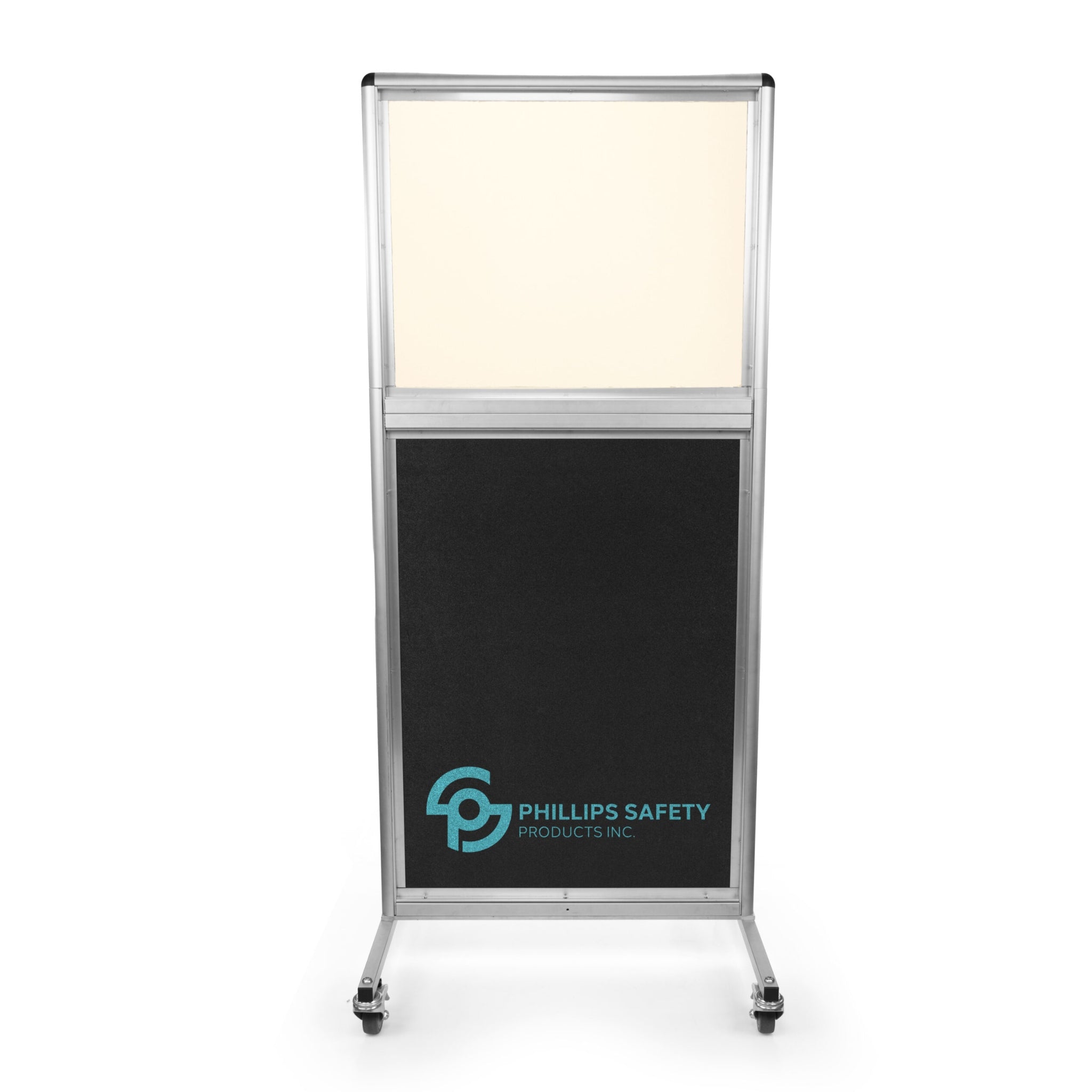 Phillips Safety Ship-Flat Mobile Lead Barrier | 2.0mm Pb Eq High-Protection Portable Shield
