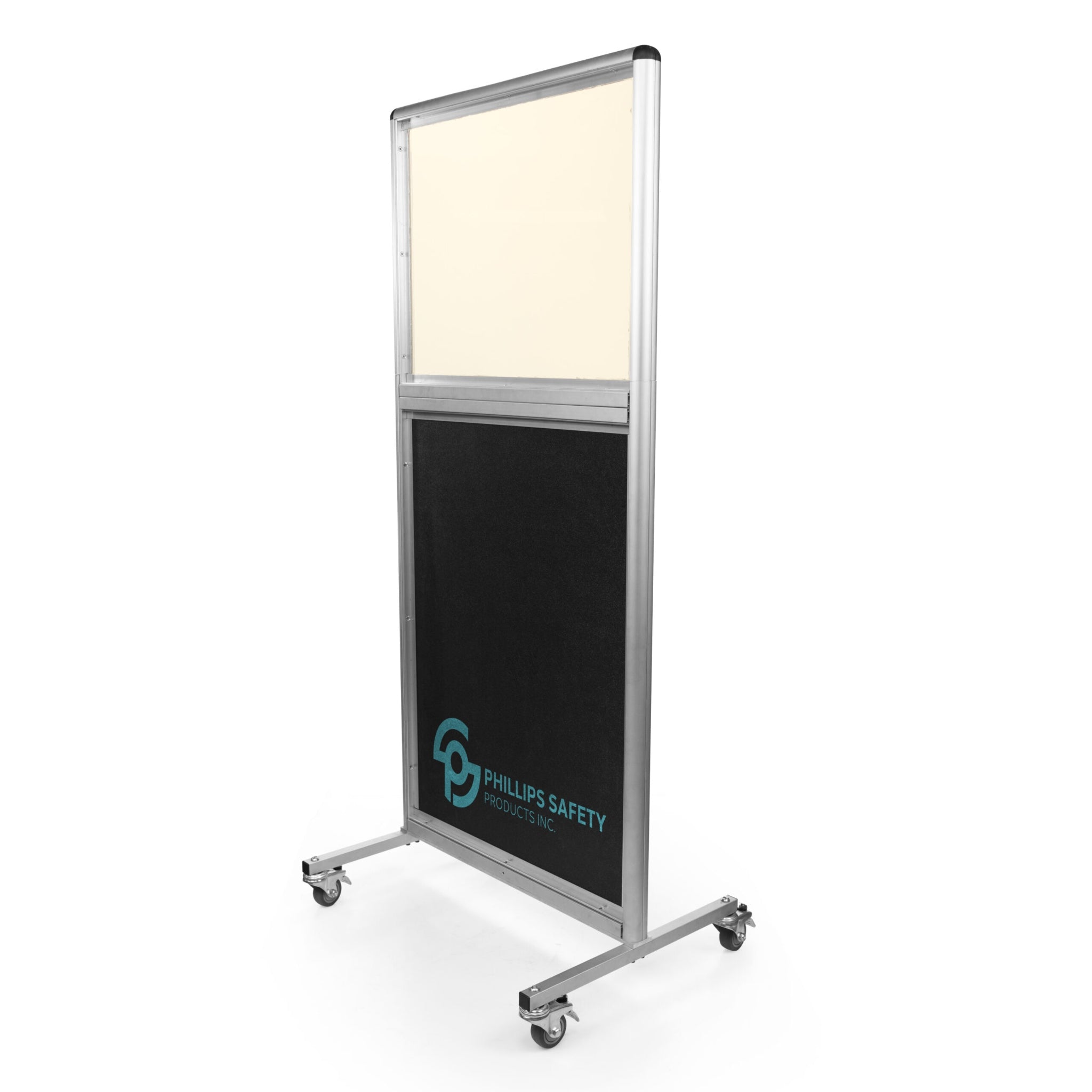 Phillips Safety Ship-Flat Mobile Lead Barrier | 2.0mm Pb Eq High-Protection Portable Shield