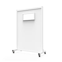Phillips Safety Mobile Leaded Barrier | 2.0mm PbEq Protection with 24" x 12" Viewing Window
